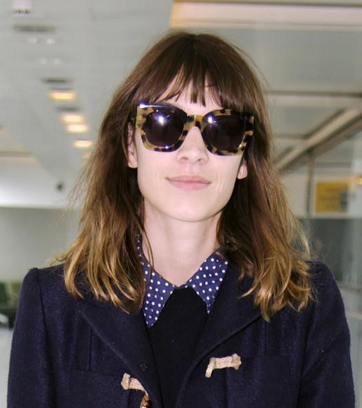 Alexa Chung - Karen Walker Number Two - sunglasscurator