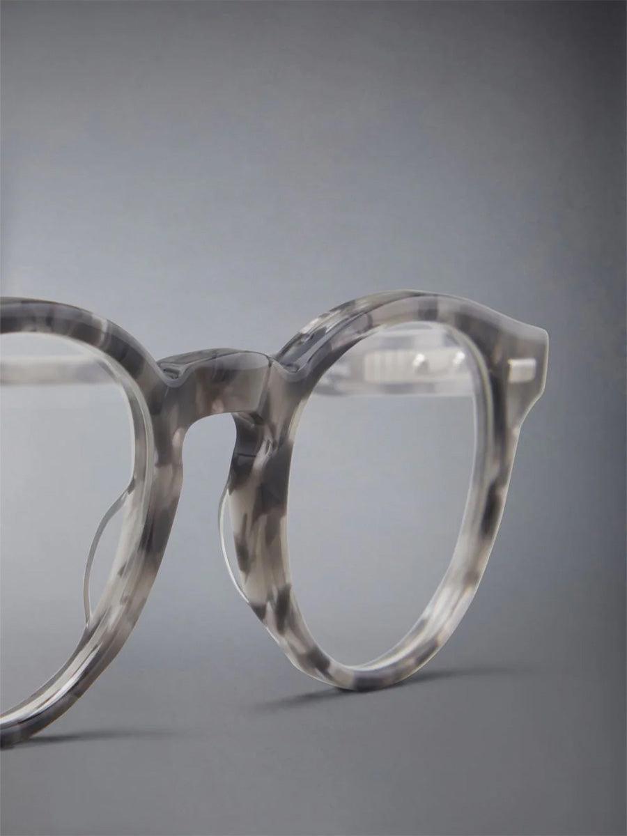 404A G0002 020 Grey Tortoise Round eyeglasses - sunglasscurator