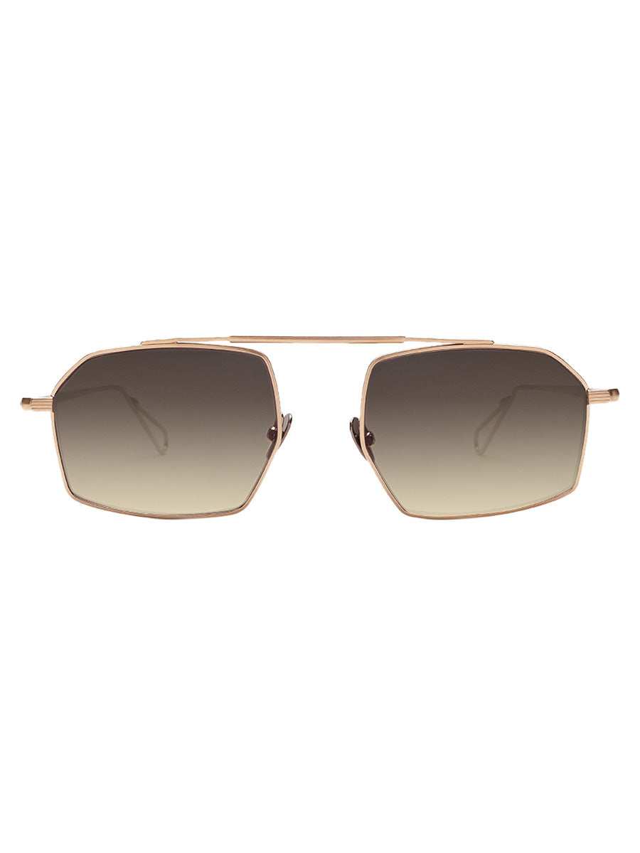 Royale Grey Gold Brushed sunglasses