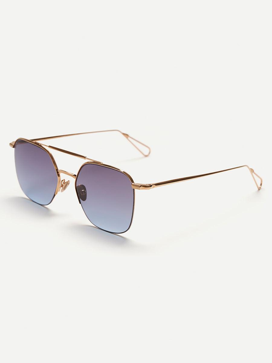 Louxor Peony Gold sunglasses - sunglasscurator