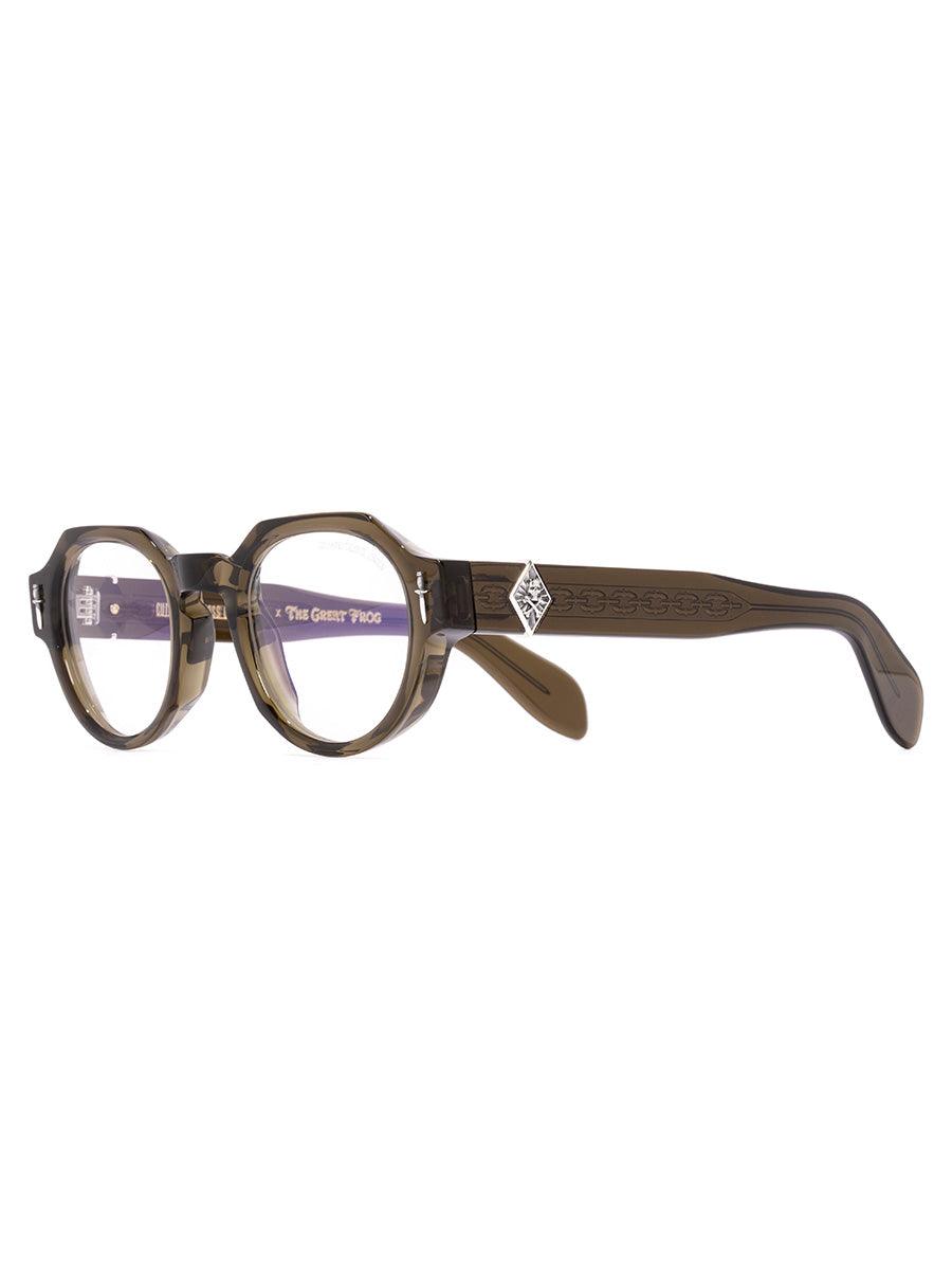 Lucky Diamond Olive eyeglasses - sunglasscurator