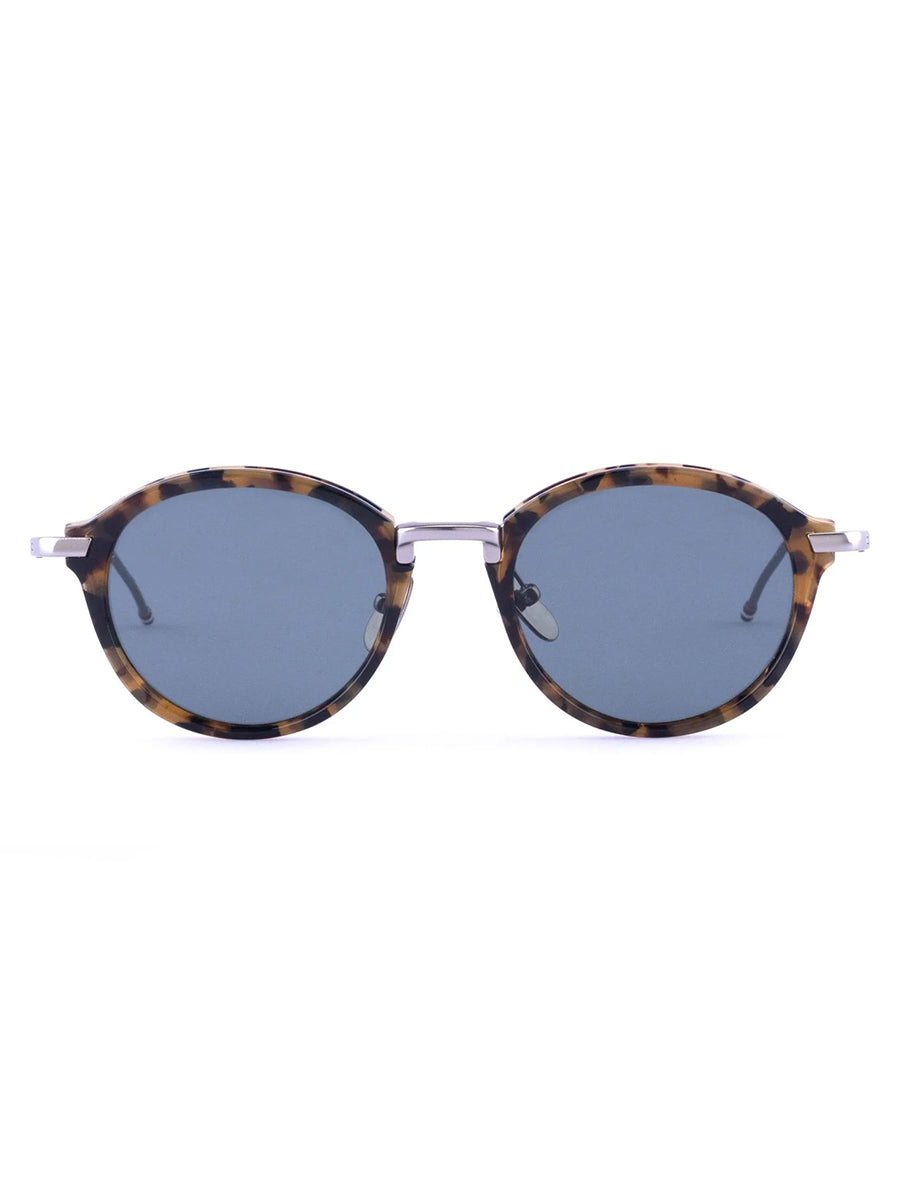 011A-205 Brown Tortoise Round sunglasses