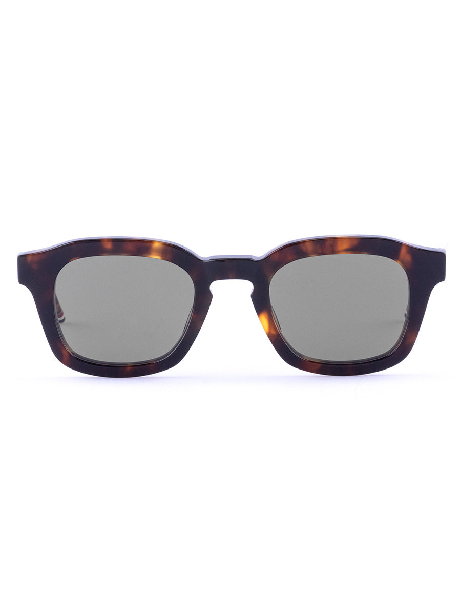 412A-215 Honey Tortoise Rectangular Sunglasses