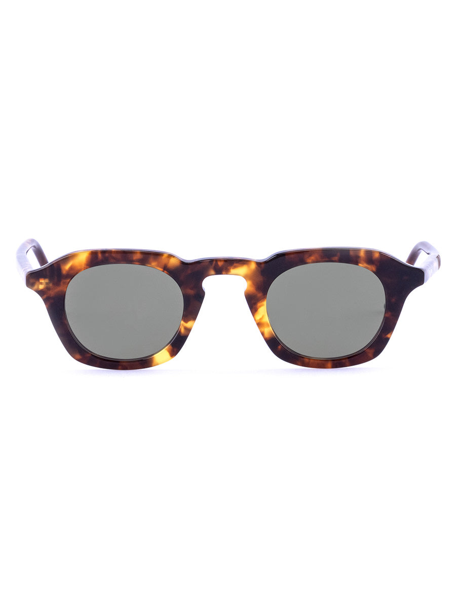 414A-215 Honey Tortoise Oval Sunglasses