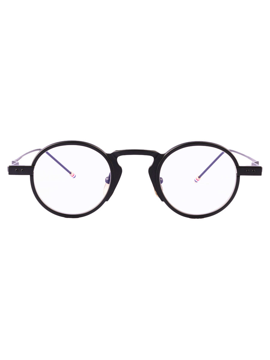 931A 004 Black Round Titanium eyeglasses