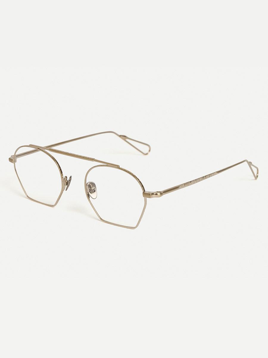 Chaillot Grey Gold Brushed eyeglasses - sunglasscurator