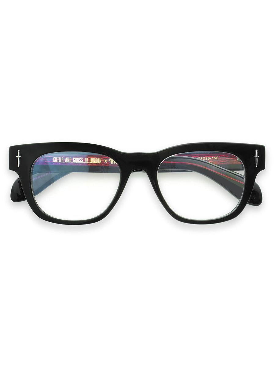 Cutler and Gross x The Great Frog Crossbones Black eyeglasses - sunglasscurator