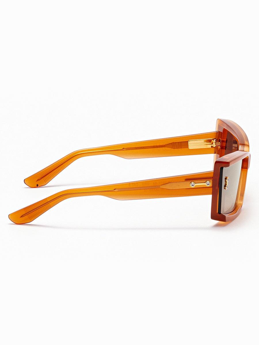 Lynx Cloudy Orange sunglasses - sunglasscurator